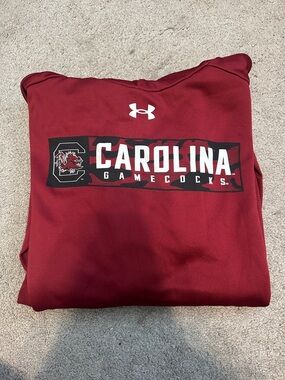 Under Armour Cardinal Red Carolina Gamecocks Hooded Sweatshirt